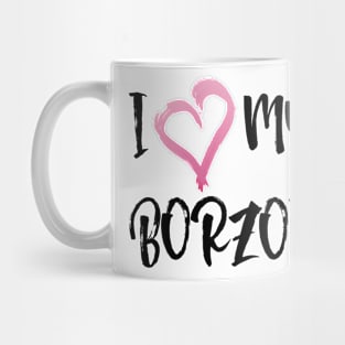 I Heart My Borzoi! Especially for Borzoi Dog Lovers! Mug